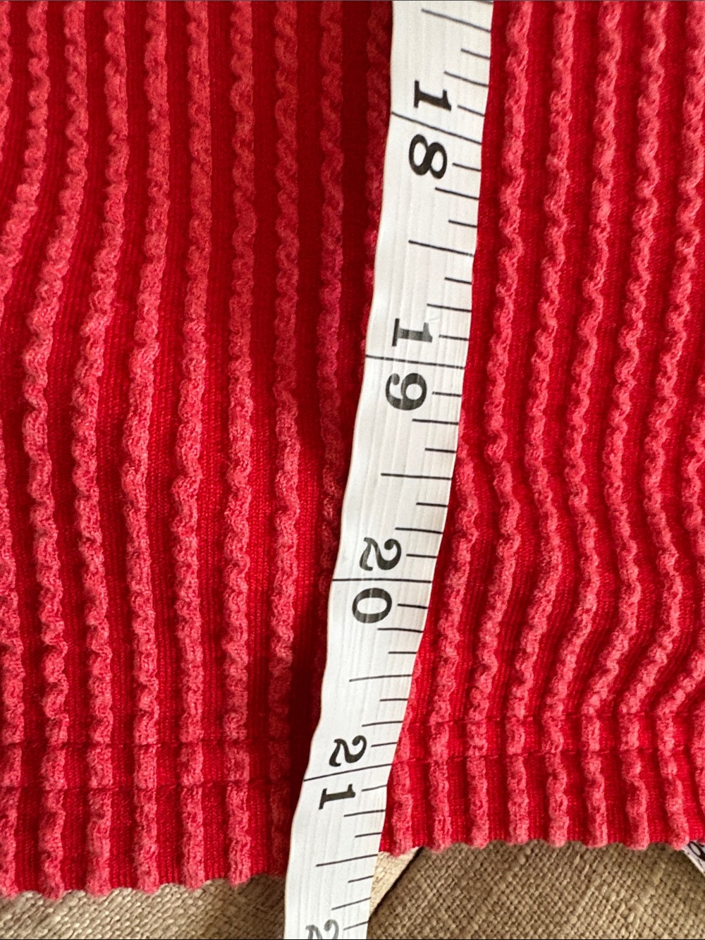 Zenana Outfitters Ribbed Two-Piece Short Set - Red - Picture 5 of 9